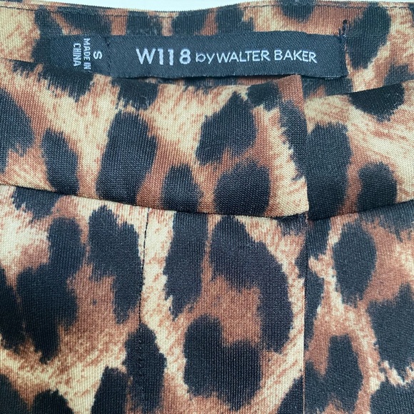 Leopard Carot Pants: W118 by Walter Baker - Picture 3 of 4